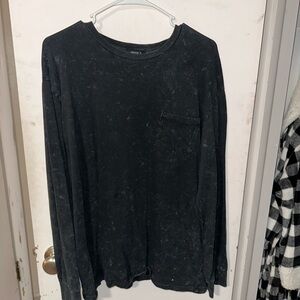 Forever 21 Black Long Sleeve Tee